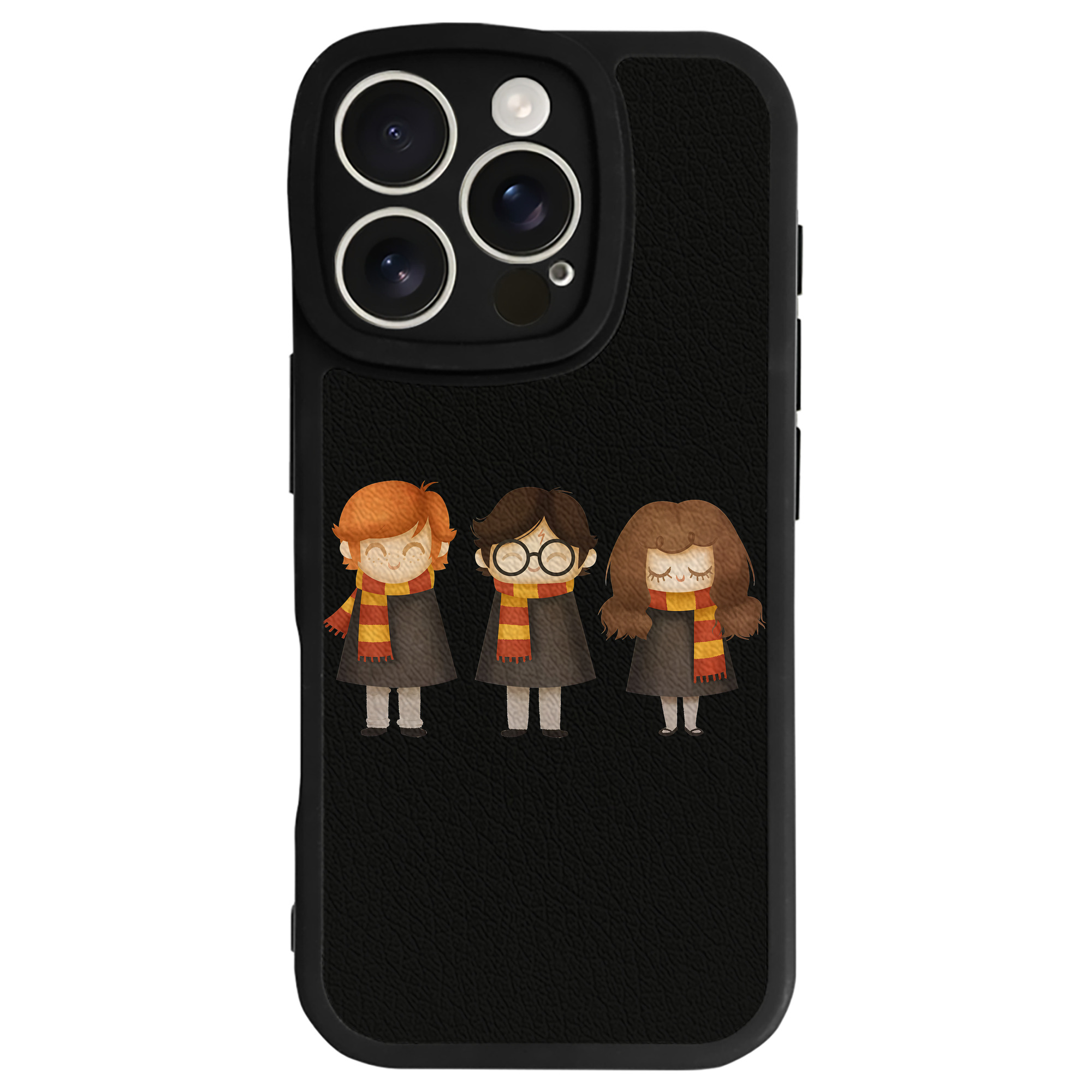 （画像用） Harry Potter ハリー・ポッターシリーズ 【iPhone 16シリーズ対応】シリコンスマホケース（レザー調） 材質：シリコン